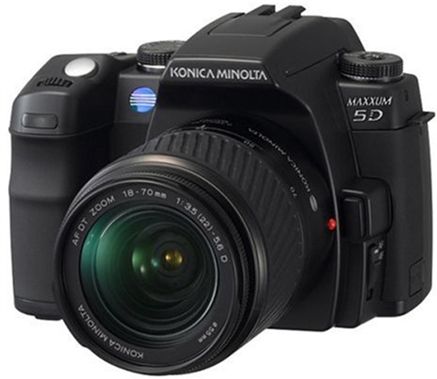 Konica Minolta Dynax 5D 6.1M + 18-70mm - CeX (UK): - Buy, Sell, Donate